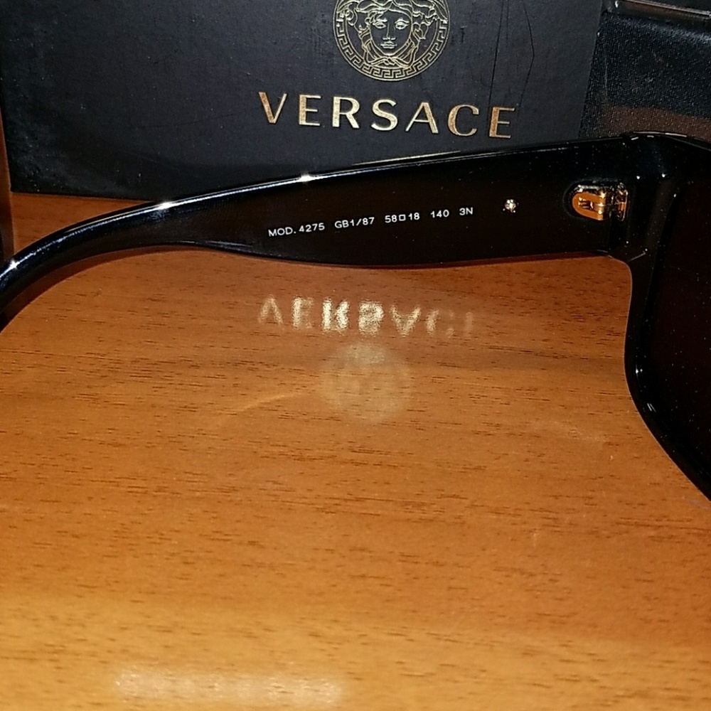 NWT Authentic Mens Versace Square Sunglasses - Picture 4 of 6